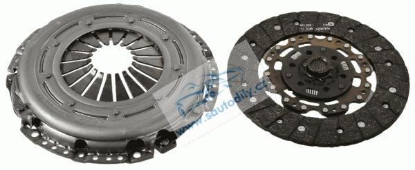 Spojková sada se setrvačníkem 1.6 TDCI Ford Focus, C-MAX 