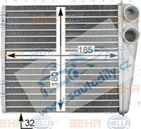 Výměník topení VW, ŠKODA, AUDI, SEAT 1K0819031B