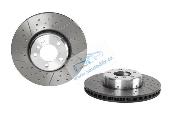 Set předních sportovních kotoučů Brembo Bmw 1 F20, 3 F30, F31, F34