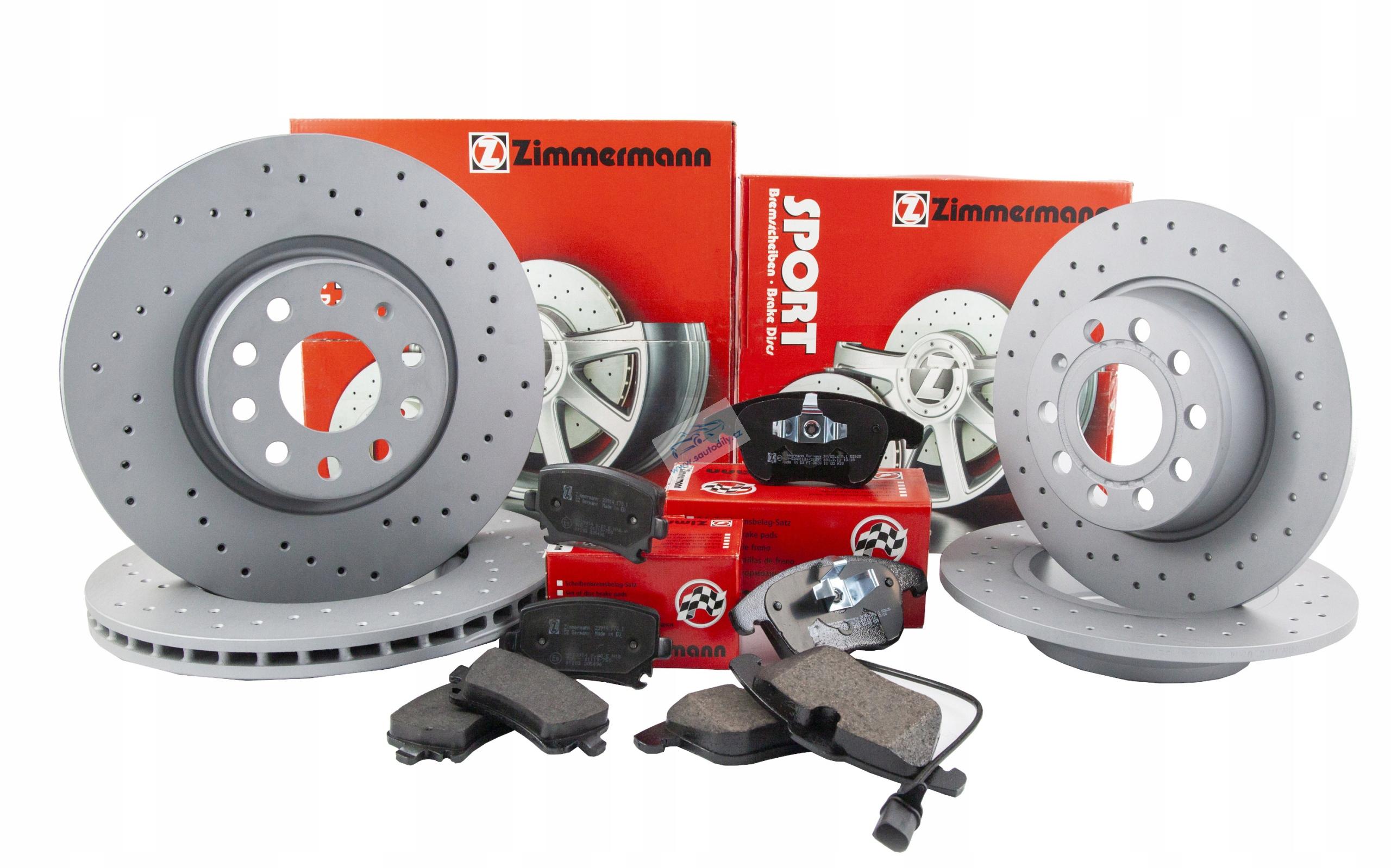 Vrtané kotouče set Zimmermann Octavia RS IV, Kodiaq, Arteon