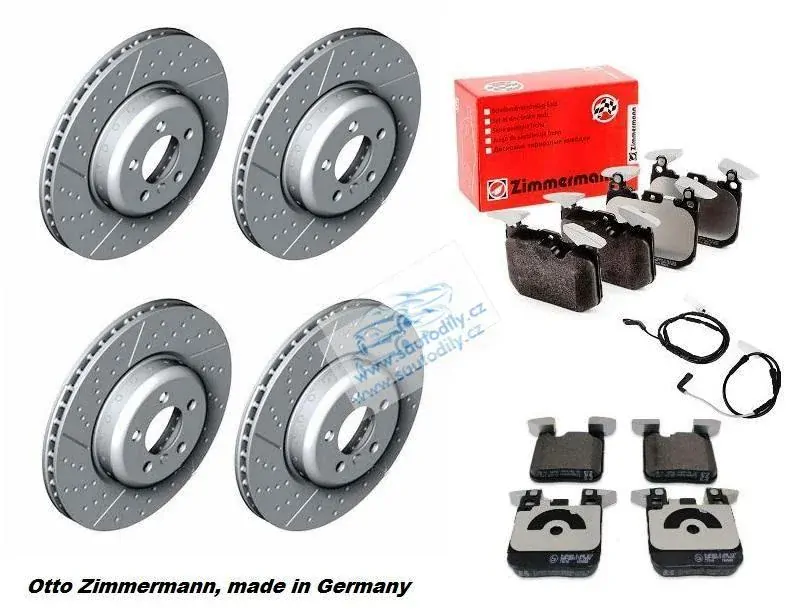 Brzdový set Zimmermann Bmw M440i, 540d xdrive, x5, x6, 340i, 540i, 550i