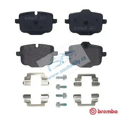 Zadní brzdové desky Bmw 34216896976 34216896975 34216890353 34216870552 34216867175