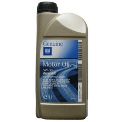 Motorový olej Opel GM Dexos 2 5W-30, 1L