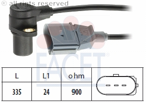 Generátor impulsů 2.0 FSI, 2.7 TDI, 3.0 TDI