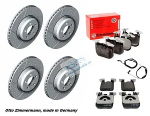 Brzdový set Zimmermann Bmw M440i, 540d xdrive, x5, x6, 340i, 540i, 550i