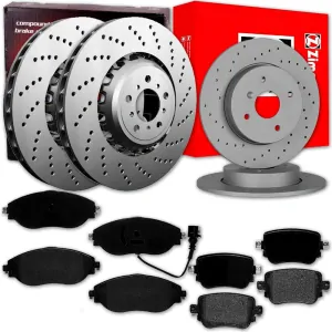 Brzdový set Zimmermann TopSport Superb III 2.0 TSI 206kW, Kodiaq 340x310mm