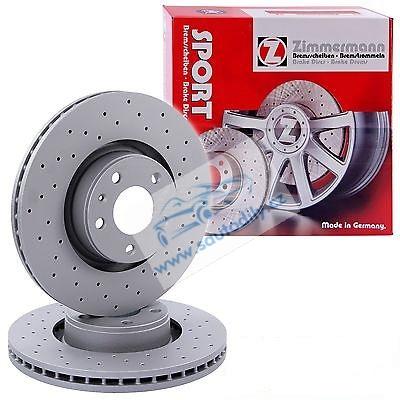 Set vrtané brzdové kotouče, desky Bmw 645CI, 650i, 550i, 545i