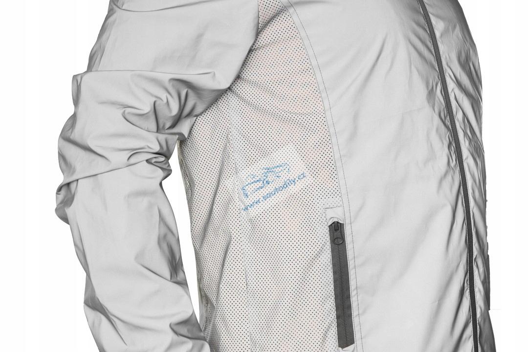 Reflexní větrová bunda pánská s certifikátem CE, polyester 100%