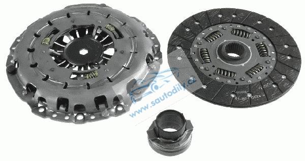 Spojková sada, dvouhmotový setrvačník Bmw E46 330d, 330Cd, X3 3.0d 150kW