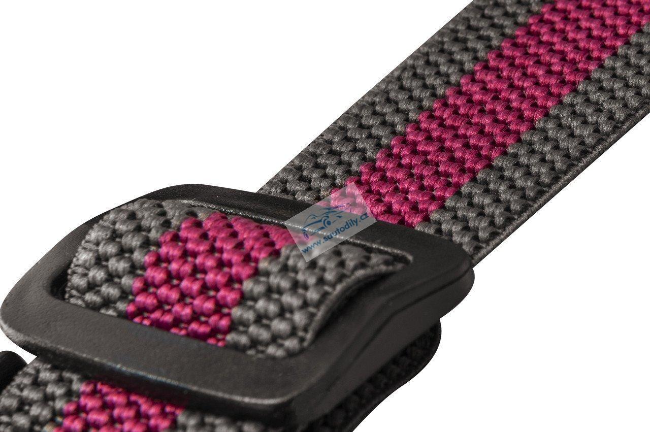 Dámské pracovní kalhoty s laclem šedo bordové s certifikátem