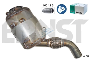 Filtr pevných částic DPF ERNST BMW E60, E61 530d, 18307808235