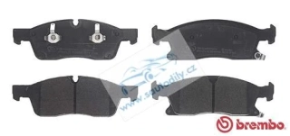 Brzdové desky přední Brembo 350mm Jeep Grand Cherokee, Dodge Durango 68052370AF